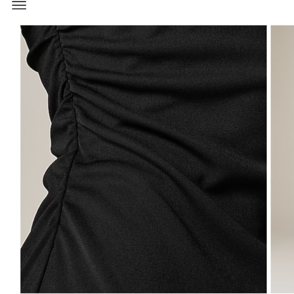 J.Crew One Shoulder In Jersey Crepe Black L - Picture 11 of 11